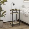 VidaXL Side Table Sonoma Oak 40x30x75 Cm Engineered Wood 825798