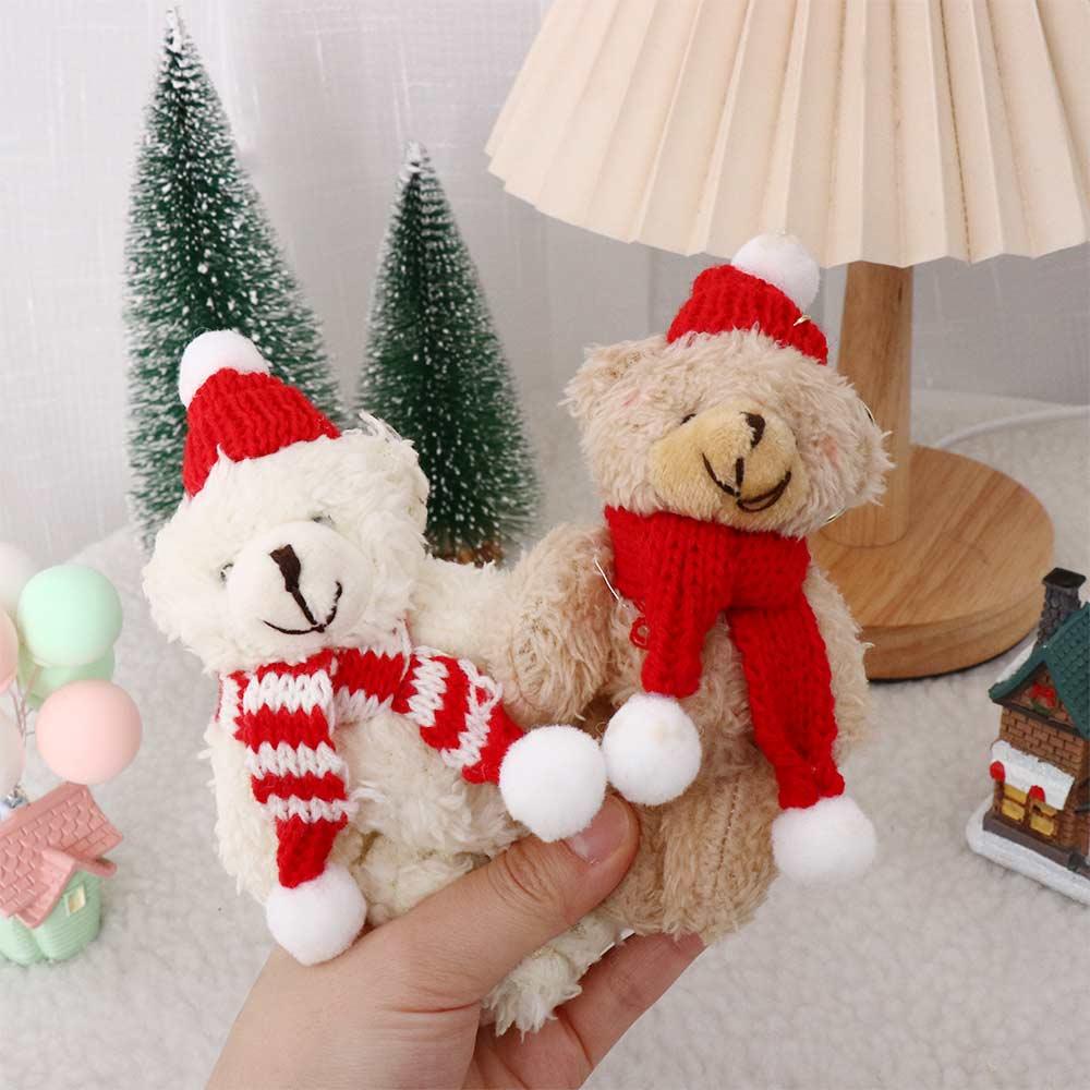 Pendant Kids Gift Mobile Phone Hanging Key Chain Car Key Ring Plush Keychain Christmas Decorations