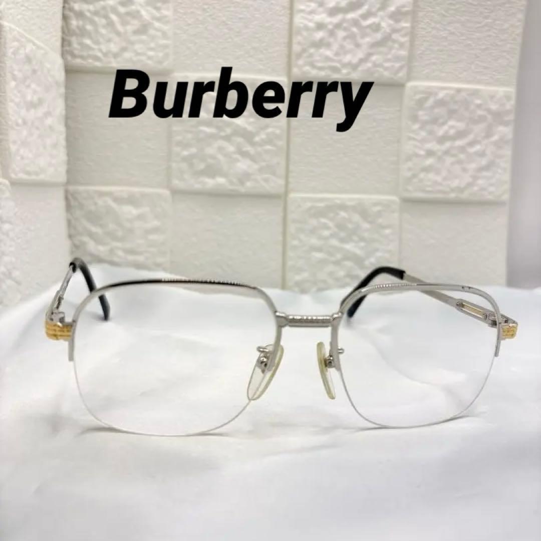 Used Burberrys 366 12KGF Vintage Glasses Frame