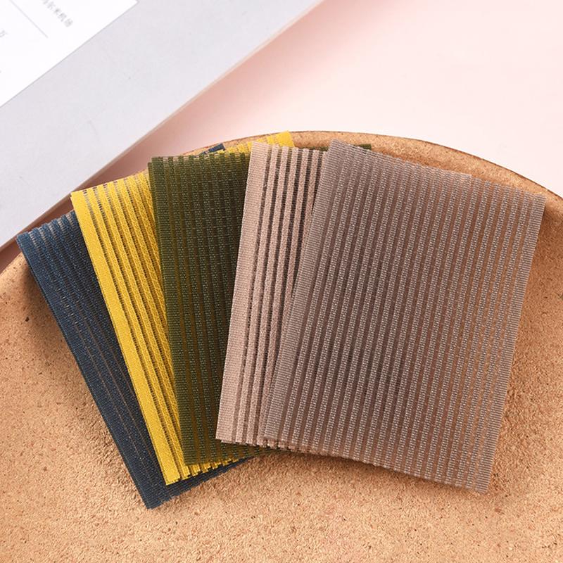 10 Stück Stirnfransen-Klebestreifen Stabilisator Make-up Aufkleber Pad Patch Pastell Clip Pony Magic Tape Fransen Mädchen Geschenke