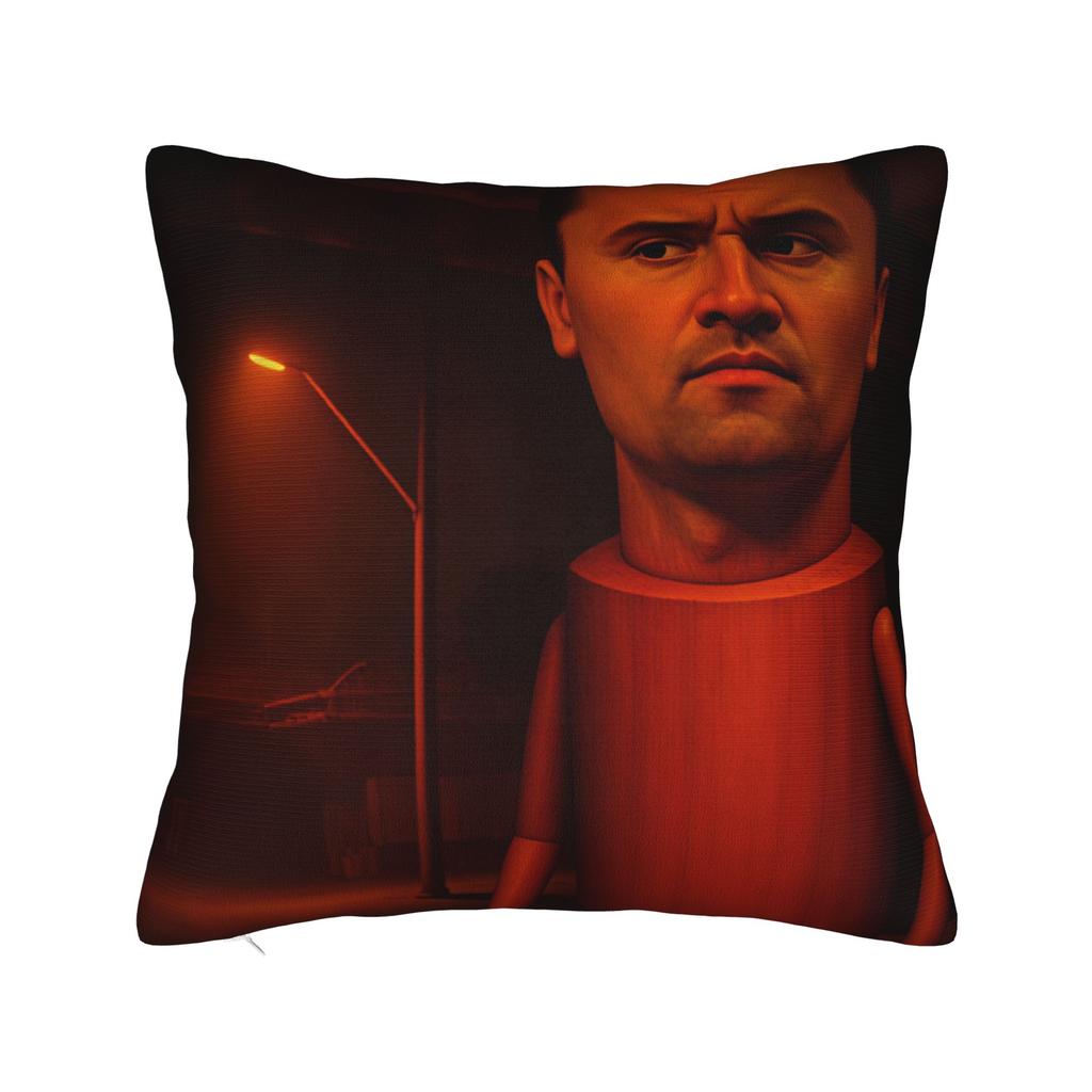 Funny Charlie Kirk Pillow Case Cushion Cover Soft Graphic Pillow Cover Kawaii Pillowcases For Living Room Chair