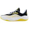 Under Armour Curry Splash 25 AP Pantofi de Baschet Respirabili Confortabili Durabili cu Grip Pantofi Sport Unisex Alb Galben 3028460-004