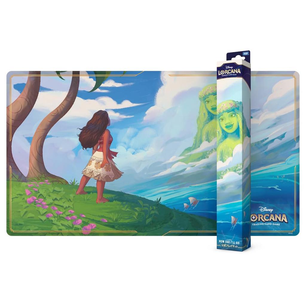 TAKARA TOMY Disney Lorcan Trading Card Game Japanese Version Official Playmat FAR "HOW I'LL GO"