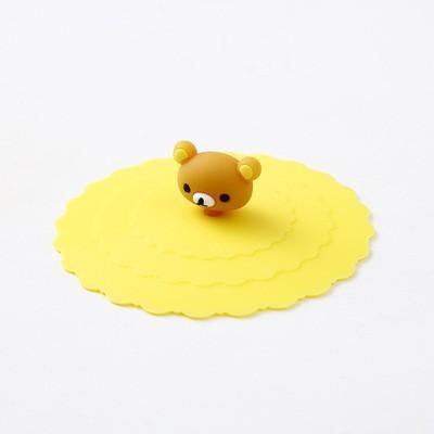 Cartoon Handle 10cm Silicone Cup Lid Cover