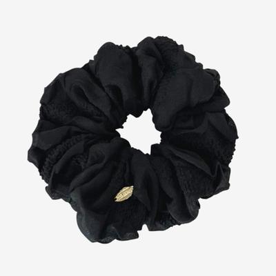 Quartevv Mongle Raff-Scrunchie - schwarz