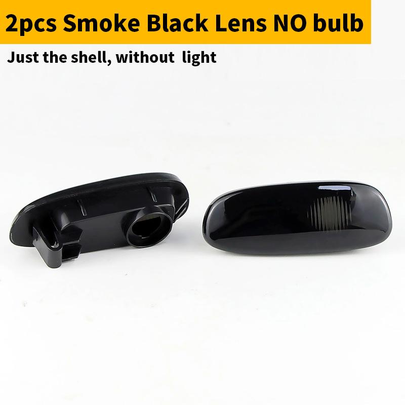 

2x Smoked lens Side Marker Signal Light No bulb OEM:84401FA050 For 1993-2001 Subaru Impreza GC GM GF Left Right Car Accessories Smoke lens No bulb