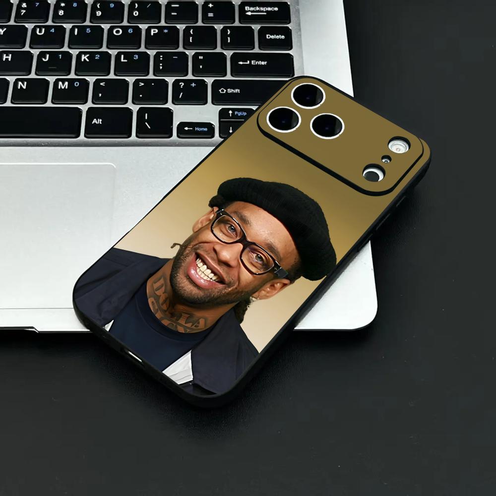 Hip Hop Singer Ty Dolla Sign Phone Case for iPhone 12-17 Air Plus Pro Max Satin Glossy Colorful Great Gift Phone Case