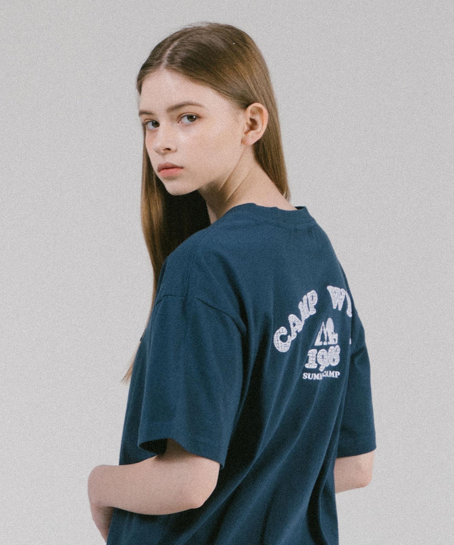 Wise 3D Camp Wise Tee (Navy) L