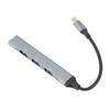 4 Port USB Hub 5Gbps High Speed Data Transfer Aluminum Alloy Shell USB C To 3 USB 2.0 and 1 USB 3.0 Hub Splitter