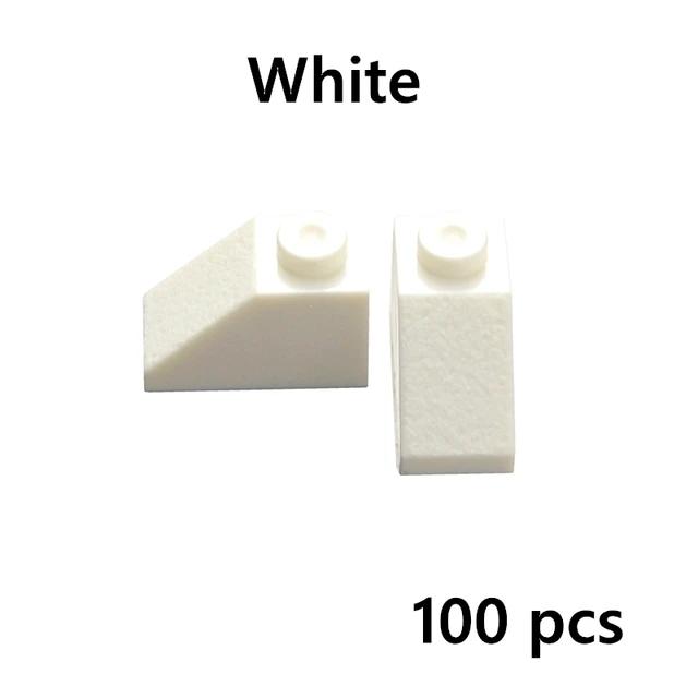 30pcs Compatible 4460 DIY Building Blocks Slope 75° 1x2x3 Thick Figure Bricks Educational Creative Toys For Children Gifts