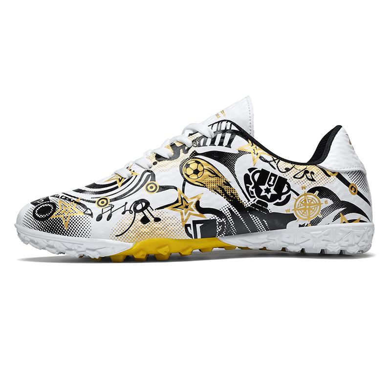 31-44 Men's Football Boots Rubber Soft Soled Outdoor Children's Youth Football Shoes Boys and Girls Competition Professional Training Football Shoes