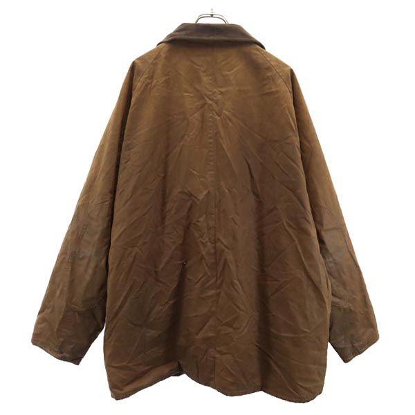 Barbour Voskovaná bunda XXL Hnědý kabát Pánský Použitý