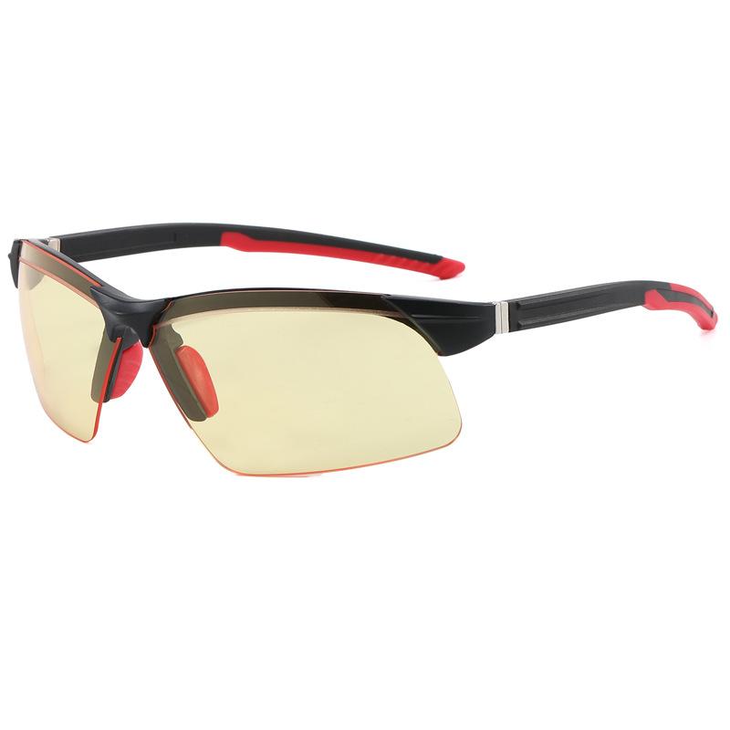 Cross Border New Sports Sunglasses Men Outdoor Hiking Cycling Glasses Frame Driver's Driving Wholesale