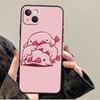 Cartoon Blobfish Phone Case For iPhone 17 Pro Max 17 Air 14 13 12 11 15 16 Pro Max mini 16 Plus 16e Cover