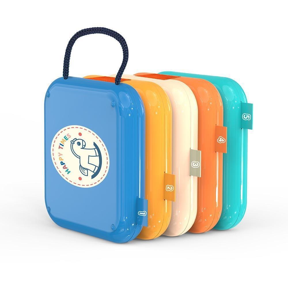 

Многофункциональная развивающая игрушка-пазл, складная сенсорная доска, развивающий куб, декор для вечеринки по случаю дня рождения 1 set