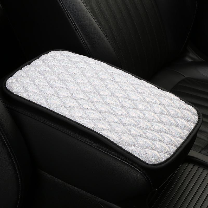 Bracciolo in memory foam in fibra di carbonio - Copertura protettiva per la mano centrale dell'auto