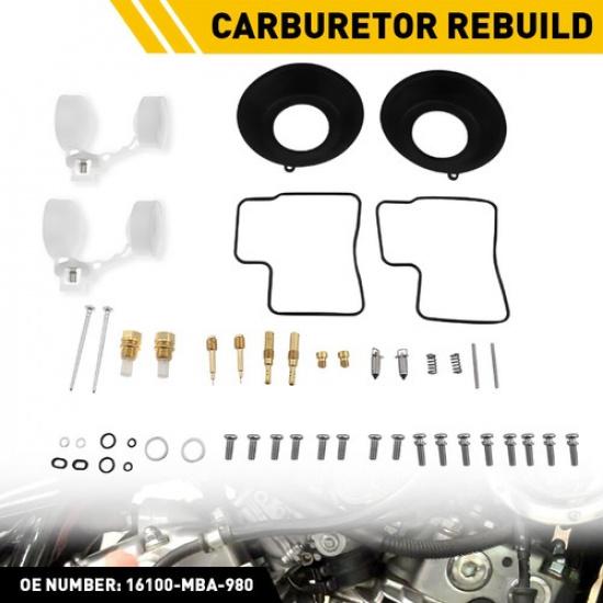 Carburetor Rebuild Repair Kit For Honda Shadow VT1100C VT1100C2 VT1100C3 VT1100T