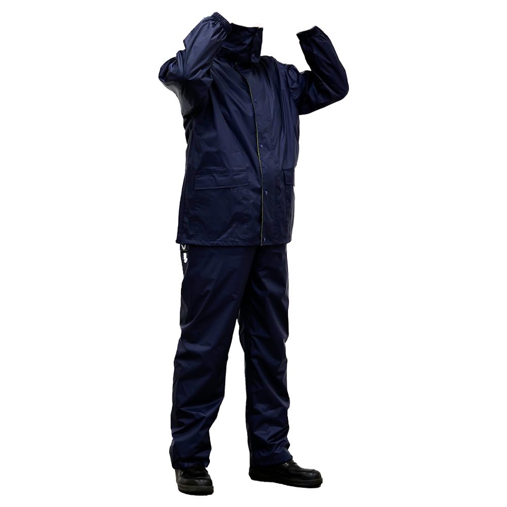 Simon Work Rainwear, Navy, 5L, Unisex, Air-Venting, Functional, Work-Friendly