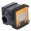Digital Diesel Fuel Flow Meter Professional Gear Urea Controller for Chemicals Water 1in K28 Orange