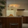 Modern Design Natural Bamboo Wicker Handmade Rattan Kitchen Hanging Pendant Lamps Woven Ceiling Lamp for Retro