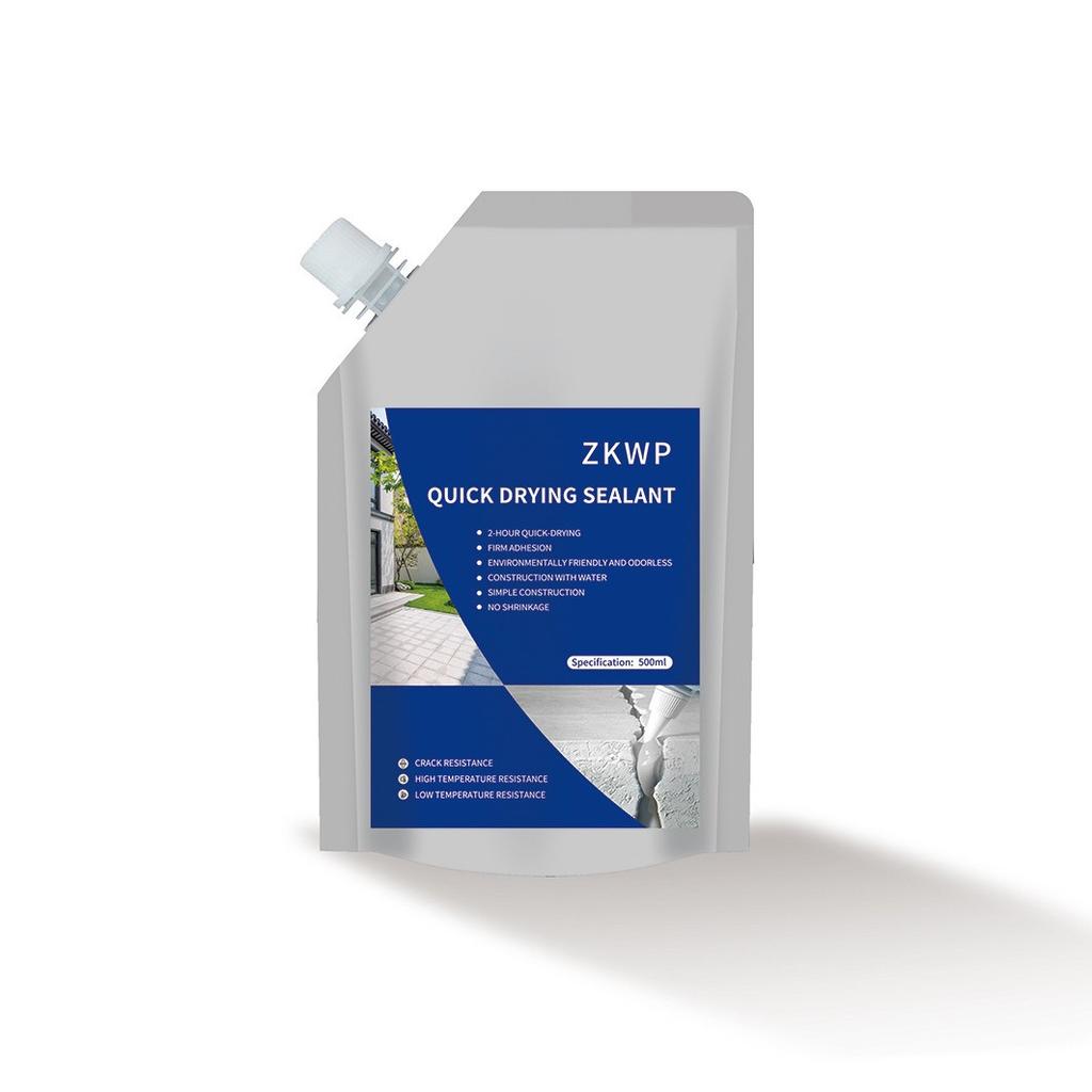 Mastic de réparation de fissures pour bétonAdhésion Forte, Convient pour les Tuyaux, Toits, Murs, Réparation de Fuites de Toit,, Étanchéité Durable