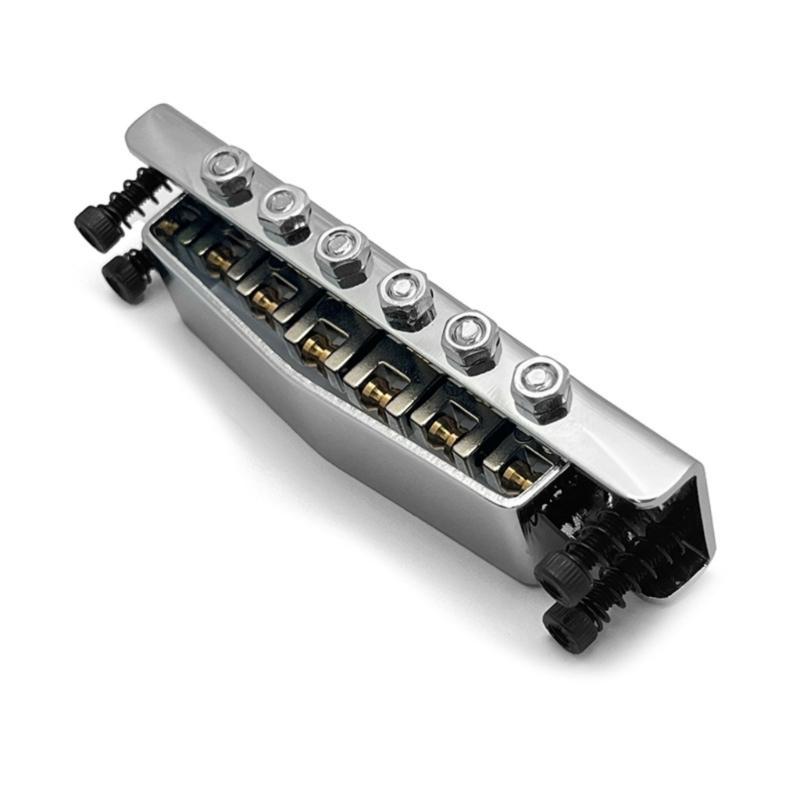 Verstellbare Tune-o-matic Brücke Für LP-Style E-Gitarre Mit Präzisem Saitenabstand Und Verbessert Den Ton