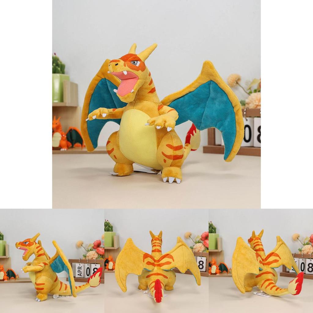 Charizard Plush Toy With Short Pile Material For Collectors And Kids