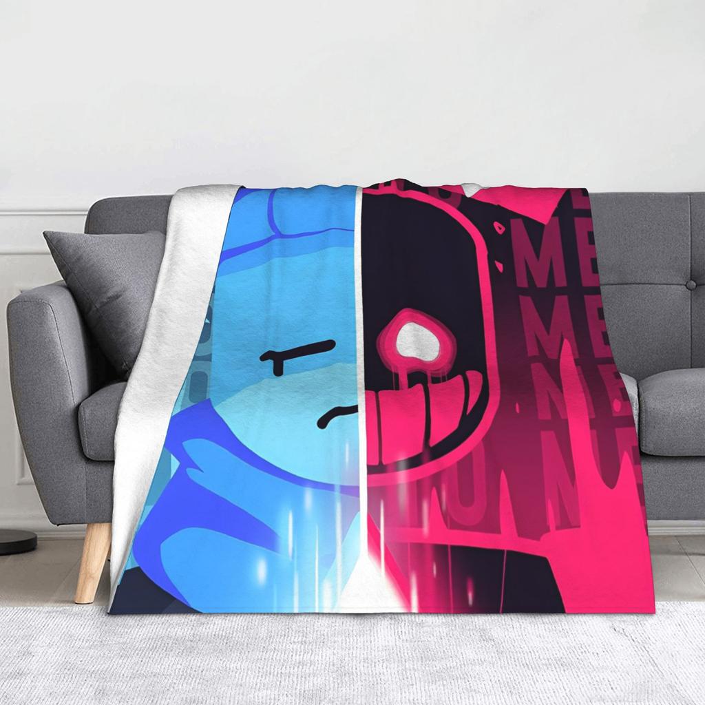 Azuretime Anime Fleece Blankets Azure Two Time Forsaken Awesome Throw Blanket for Home Hotel Sofa 125*100cm Quilt