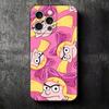 Cartoon Hey Arnold Helga Soft Phone Case for iPhone 16 16E 17 Air 15 Pro Max 14 Plus 13 Mini 11 12 7 Black Cover Back Shell