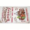 Vintage Mrs Claus Gingerbread Bakery Tin Sign 12x8 Inch Cute Christmas Kitchen Wall Decor Metal Plaque for Home Holiday Party