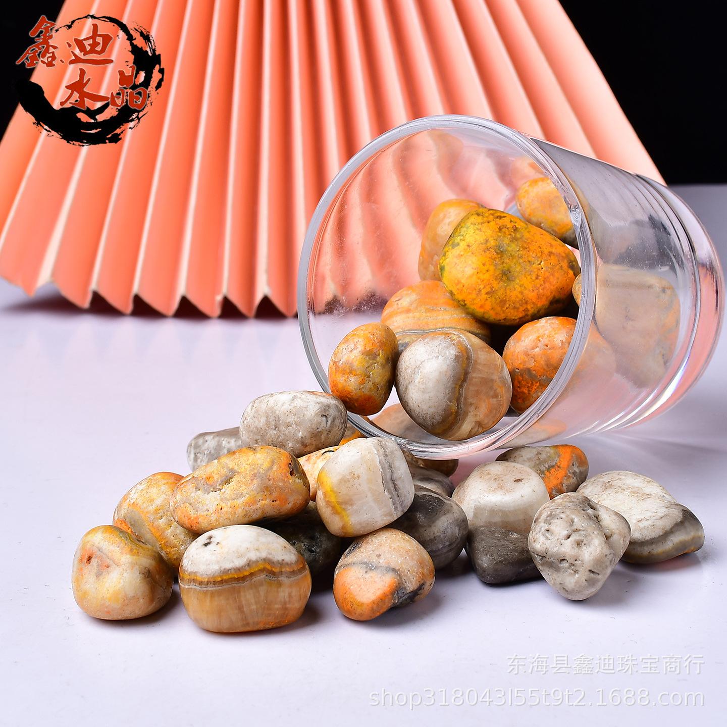 Natural Large Particle Wasp Stone Polishing Ornament 100g