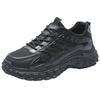 Autumn men's shoes new breathable mesh shoes men's trend versatile thick-soled non-slip wear-resistant sports and leisure shoes
