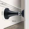Door Stopper 1 Set Punch-free Anti-collision Stainless Holder Steel Magnetic Stopping Bumper Household Supplies Stop