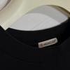 Used MONCLERShort sleeve T-shirt black mens
