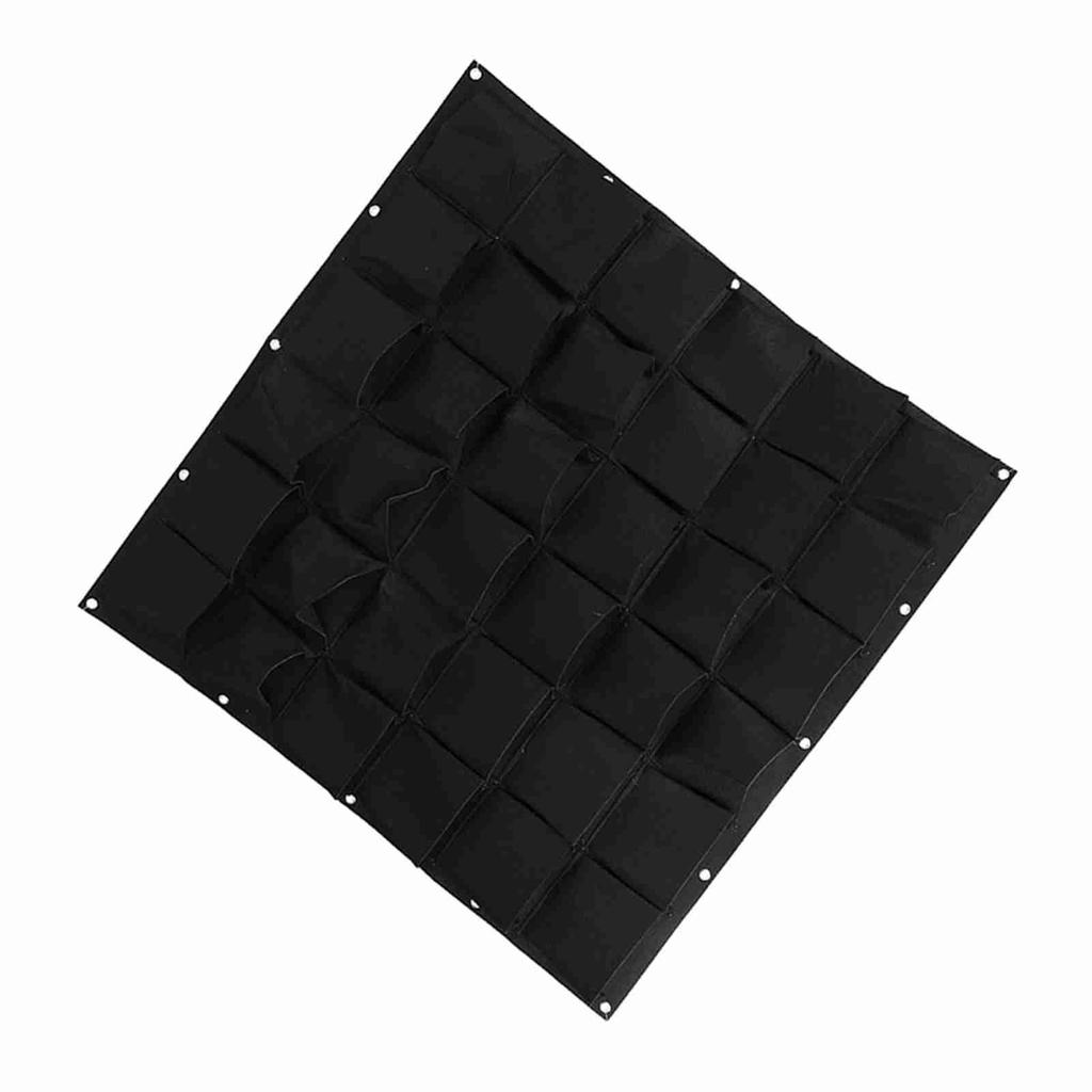 36 Kets   Planting Bags Outdoor Wall Vertical Greening Planter Green