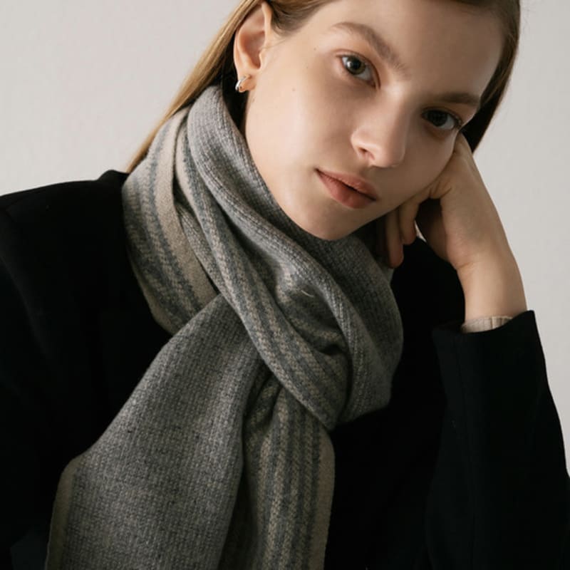 BB’DE SOLI’DE wine muffler (2-color)