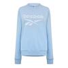 Womens/Ladies Logo Crew Neck Crop Sweatshirt