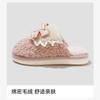 Couple Winter Cotton Slippers Autumn and Winter 2025 New Indoor Home Non-slip Soft Bottom Plush Cotton Drag