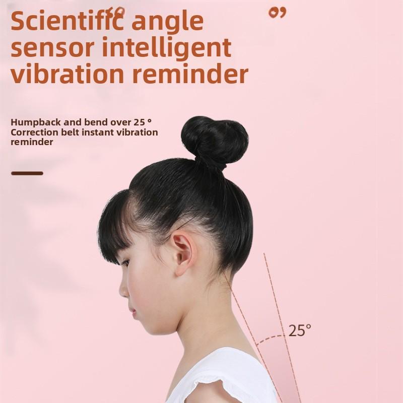 Student Anti-puckelrygg Korrigering Sittställning Barnkorrigering med Vuxen Hållningsrätare Student Intelligent Justerare