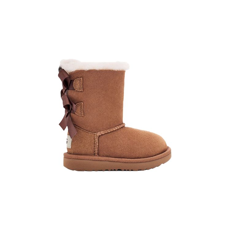 UGG Bailey Bow II topánka gaštanová (Batoľa) Detské tenisky 1017394T-CHE