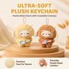 Soft Stuffed Sheep Keychain Cartoon Plush Stuffed Animal Keychain Lamb Key Chain Gift for Girls