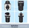 Zhuochao LW8-10/D505.5 102 Panel 3-Speed 5-Position Universal Changeover Switch