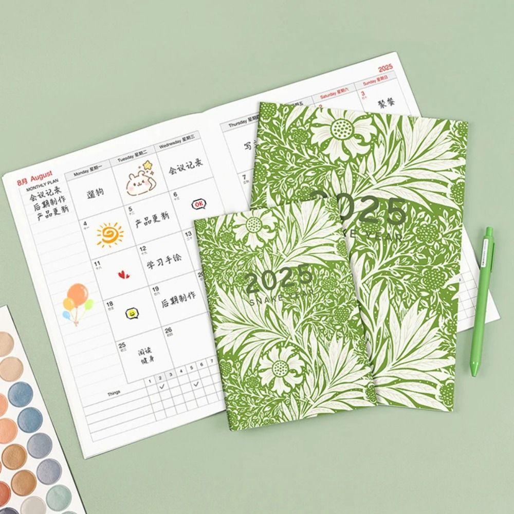 A4/A5 Day/Week/Year Agenda Planner Notepad 84 Pages Datebook Schedule Organizer