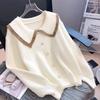 Doll Neck Knitted Sweater Pullover for Women Autumn and Winter 2023 Casual Long Sleeve High-end Sweater Pullover Female Tops