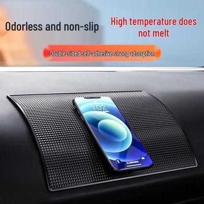 Alfombrilla Antideslizante de Silicona para Teléfono de Coche: Almohadilla Multifuncional para Consola Central y Alfombrilla para Juegos de Ritmo