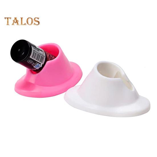 5Pcs Silicone Nail Polish Bottle Holder Anti-Spill Bottle Stand Nail Polish Bottle Stabilizer for Manicure Display Professional Nail Art Tool