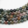 1strand/lot 4/6/8/10/12mm Natural Stone Indian Agates Bead Round Loose Spacer Beads For Jewelry Making Findings DIY Bracelet