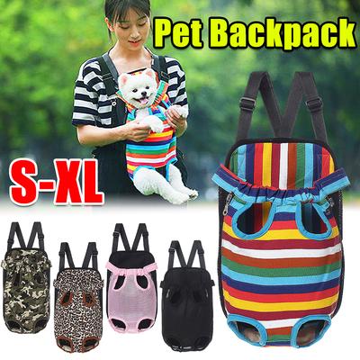 Fashion Pet Puppy Dog Cat Pig Canvas Backpack Front Tote Carrier Torba podróżna S/M/L/XL