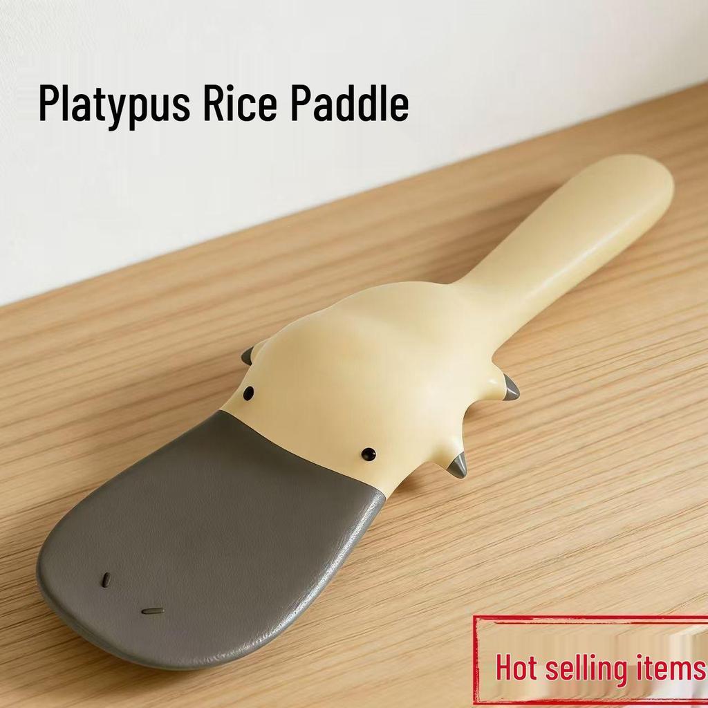 Creative Platypus Non-stick Rice Spoon: Cute Food-Grade Shovel for Serving Rice
