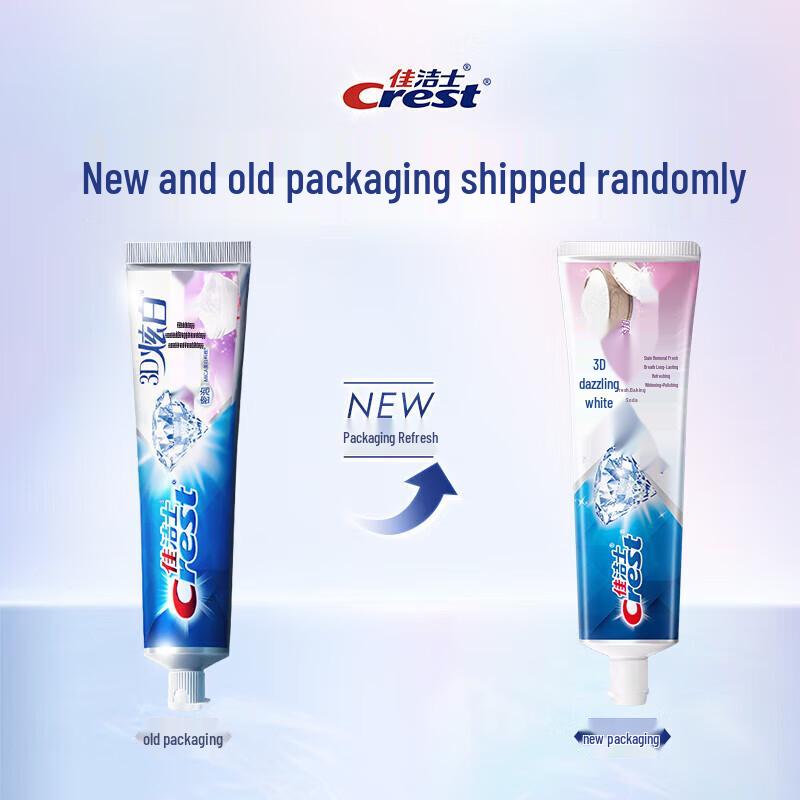 

Crest 3D White Foaming Baking Soda Toothpaste 6-Pack